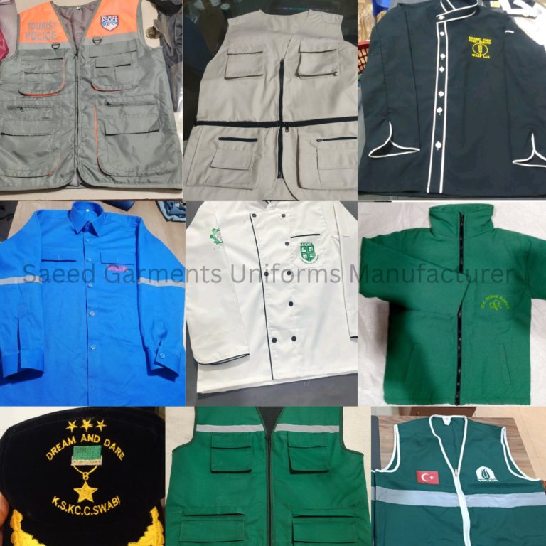 Saeed Garments Uniforms Manufacturers